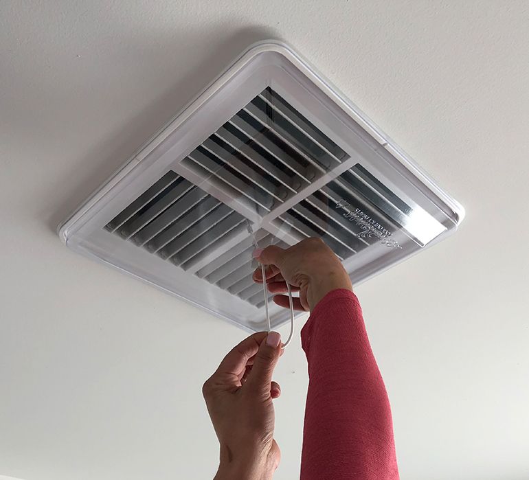 Installing Magnetic Vent Covers, Magnetic vent covers are designed to fit  over your evaporative cooling outlets. They stop the cold draughts coming  through these outlets in winter, and